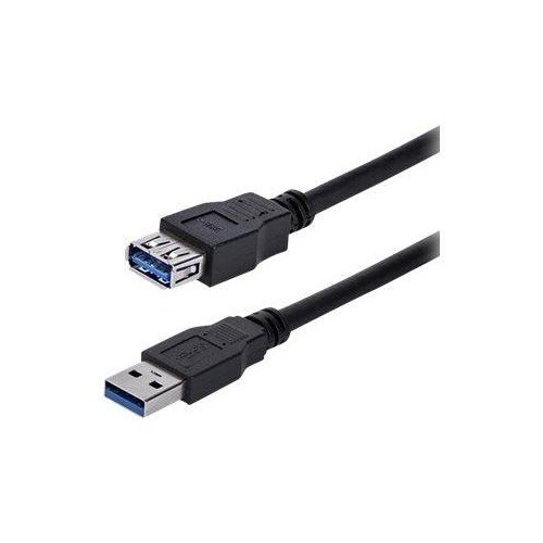 StarTech.com 1m USB 3.0 Verlängerungskabel - USB 3 Typ A Kabel Verlängerung - Stecker/ Buchse - Schw Produktbild