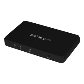 StarTech.com 2 Port HDMI 4k Video Splitter - 1x2 HDMI Verteiler mit Aluminiumgehäuse Produktbild