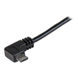 StarTech.com Micro USB Lade/Sync-Kabel - St/St - Micro USB rechts gewinkelt - 2m - USB auf Micro USB Produktbild Additional View 2 S