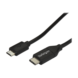 StarTech.com 2m USB-C Micro-B Kabel - USB 2.0 - USB-C auf Micro USB Ladekabel - USB 2.0 Typ C zu Mic Produktbild