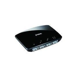 D-Link DUB 1340 - Hub - 4 x SuperSpeed USB 3.0 Produktbild