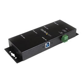 StarTech.com Montierbarer 4 Port Industrieller USB 3.0 SuperSpeed Hub inkl. Netzteil Produktbild