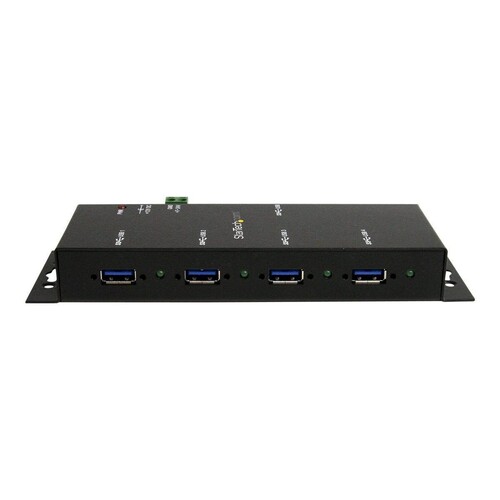 StarTech.com Montierbarer 4 Port Industrieller USB 3.0 SuperSpeed Hub inkl. Netzteil Produktbild Additional View 1 L