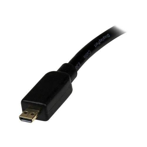 StarTech.com Micro HDMI auf VGA Adapter Konverter für Tablet/ Smartphones/ Ultrabook -Micro HD Steck Produktbild Additional View 1 L