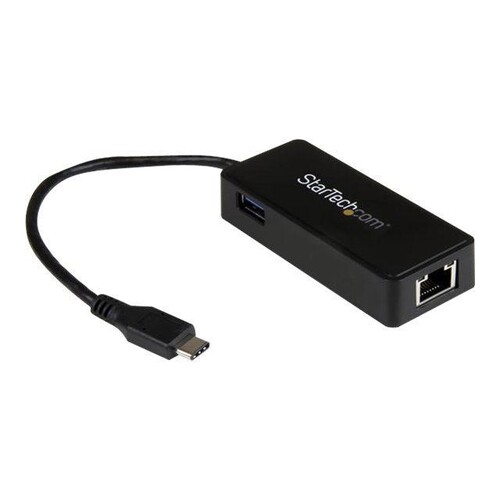 StarTech.com USB-C to Ethernet Gigabit Adapter - Thunderbolt 3 Compatible - USB Type C Network Adapt Produktbild