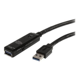 StarTech.com 10 m aktives USB 3.0 SuperSpeed Verlängerungskabel - Stecker/Buchse - USB-Verlängerungs Produktbild