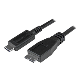StarTech.com USB C to Micro USB Cable 0.5m - USB 3.1 Type C to Micro USB Type B Cable - Micro USB 3. Produktbild