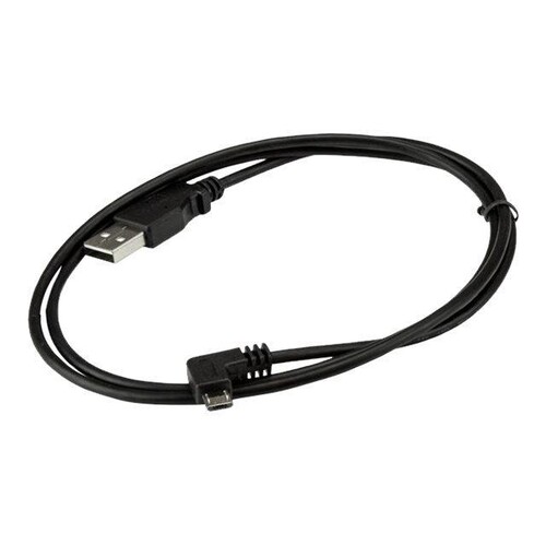 StarTech.com Micro USB Lade/Sync-Kabel - St/St - Micro USB rechtsgewinkelt - 1m - USB auf Micro USB Produktbild Additional View 2 L