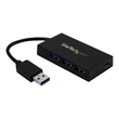 StarTech.com 4 Port USB 3.0 Hub - USB-A auf 3x USB-A und 1x USB-C Produktbild