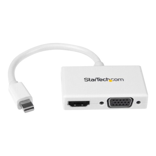 StarTech.com Reise A/V Adapter: 2-in-1 Mini DisplayPort auf HDMI oder VGA Konverter Produktbild