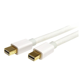 StarTech.com 2m Mini DisplayPort Kabel 1.2 - MiniDP 4k zu MDP - Stecker/Stecker - Weiß - DisplayPort Produktbild