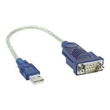 InLine USB zu Seriell Adapterkabel - Stecker A an 9pol Sub D Stecker Produktbild