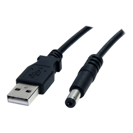 StarTech.com 91cm USB Typ-M 5V Hohlstecker - USB auf 5,5mm DC-Stecker - Stromkabel - USB (nur Strom) Produktbild