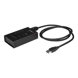 StarTech.com 4 Port USB Hub - Metall - USB-A zu 3x USB-A und 1x USB-C Produktbild