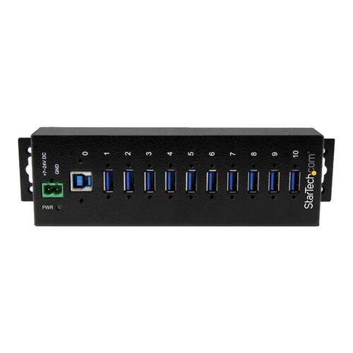 StarTech.com 10 Port Industrieller USB 3.0 Hub Produktbild