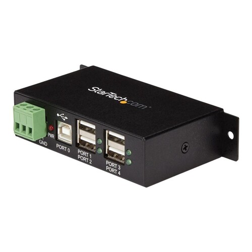 StarTech.com Rackmount USB 2.0 Hub - 4 Port Rugged Industrial USB 2.0 Hub Produktbild