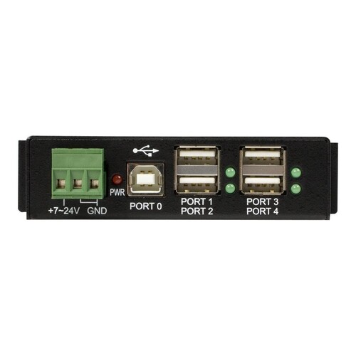 StarTech.com Rackmount USB 2.0 Hub - 4 Port Rugged Industrial USB 2.0 Hub Produktbild Additional View 1 L