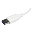 StarTech.com 4 Port USB 3.0 SuperSpeed Hub - Weiß Produktbild Additional View 1 S