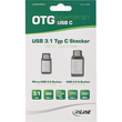 InLine USB Adapter-Set USB-C an USB 2.0 Micro-B & USB 3.2 Gen.1 USB-A Produktbild Additional View 2 S