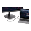 StarTech.com 1m Thunderbolt 3 USB C Kabel (40Gbit/s) Produktbild Additional View 1 S