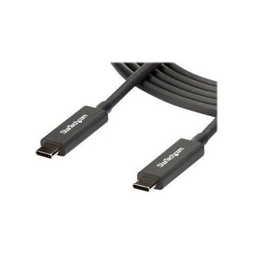 StarTech.com 1m Thunderbolt 3 USB C Kabel (40Gbit/s) Produktbild Additional View 3 L