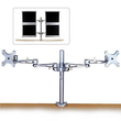 Lindy Dual Adjustable LCD Arms - Montagekomponente (2 Gelenkarme) Produktbild Additional View 2 S