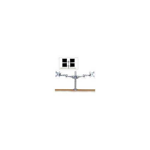 Lindy Dual Adjustable LCD Arms - Montagekomponente (2 Gelenkarme) Produktbild Additional View 3 L