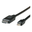 ROLINE Adapterkabel - Mini DisplayPort männlich zu HDMI männlich Produktbild