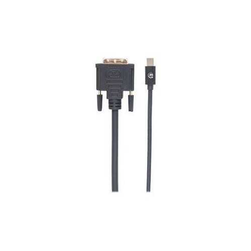 Manhattan Mini DisplayPort 1.2a to DVI-D 24+1 Cable (Clearance Pricing) Produktbild Additional View 1 L
