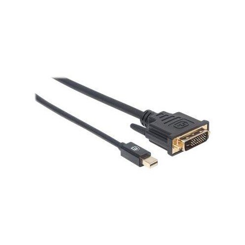 Manhattan Mini DisplayPort 1.2a to DVI-D 24+1 Cable (Clearance Pricing) Produktbild Additional View 2 L