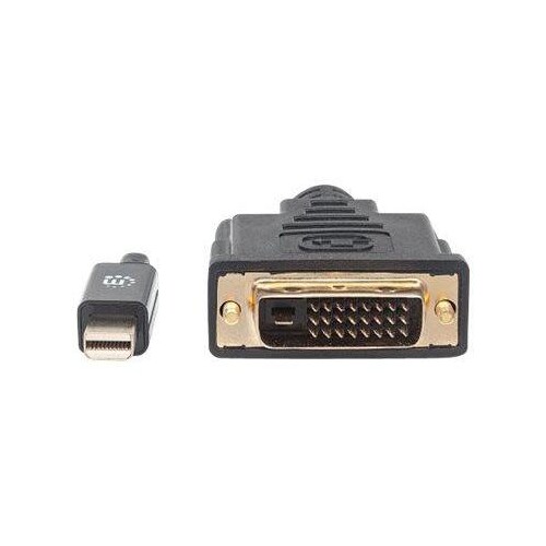 Manhattan Mini DisplayPort 1.2a to DVI-D 24+1 Cable (Clearance Pricing) Produktbild Additional View 3 L