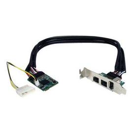 StarTech.com 3 Port 2b 1a 1394 Mini PCI Express FireWire-Kartenadapter Produktbild