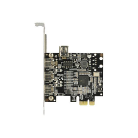 Delock PCI Express Card > 3 x external FireWire B + 1 x internal FireWire A Produktbild