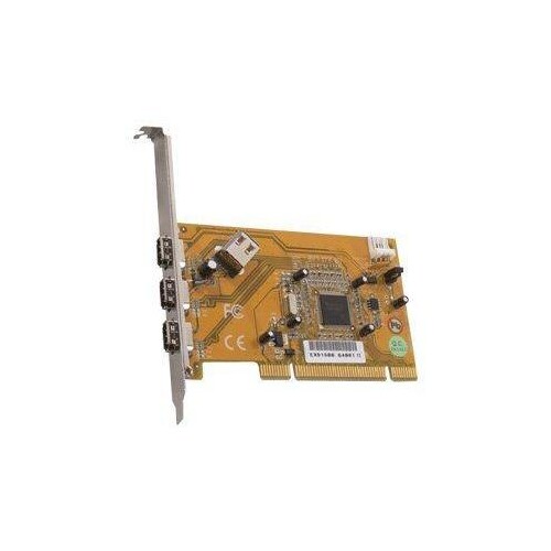 Dawicontrol DC 1394 PCI - FireWire-Adapter - PCI Produktbild Front View L
