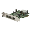 StarTech.com 3 Port 800+400 FireWire PCI Express Schnittstellen Low Profile Combo Karte Produktbild Additional View 1 S