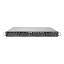 Supermicro SuperServer 5019P-MTR - Server - Rack-Montage - 1U - 1-Weg - keine CPU - RAM 0 GB - SATA Produktbild