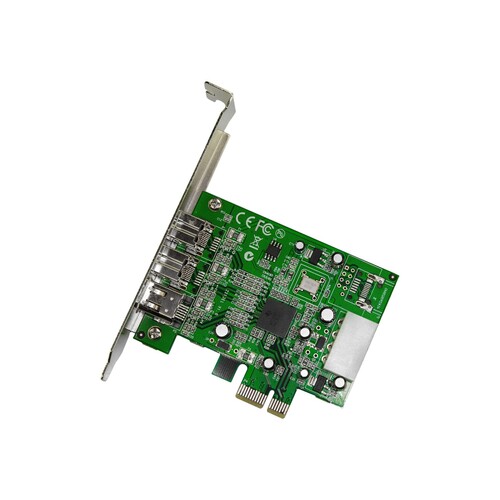 StarTech.com 3 Port 800+400 FireWire PCI Express Schnittstellen Combo Karte Produktbild Additional View 1 L