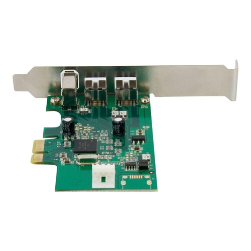 StarTech.com 3 Port 800+400 FireWire PCI Express Schnittstellen Combo Karte Produktbild Additional View 3 L