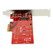 StarTech.com M2 PCIe SSD Adapter - x4 PCIe 3.0 NVMe / AHCI / NGFF / M-Key - Low Profile and Full Pro Produktbild Additional View 2 S