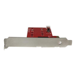 StarTech.com 2x M.2 SATA SSD Schnittstellenkarte Produktbild Additional View 1 S