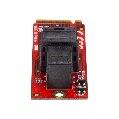 StarTech.com U.2 (SFF-8643) auf M.2 PCI Express 3.0 x4 Adapterkarte für 2,5" U.2 NVMe SSD - Schnitts Produktbild Additional View 2 L