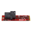 StarTech.com U.2 (SFF-8643) auf M.2 PCI Express 3.0 x4 Adapterkarte für 2,5" U.2 NVMe SSD - Schnitts Produktbild Additional View 3 S