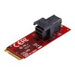 StarTech.com U.2 (SFF-8643) auf M.2 PCI Express 3.0 x4 Adapterkarte für 2,5" U.2 NVMe SSD - Schnitts Produktbild Additional View 4 S