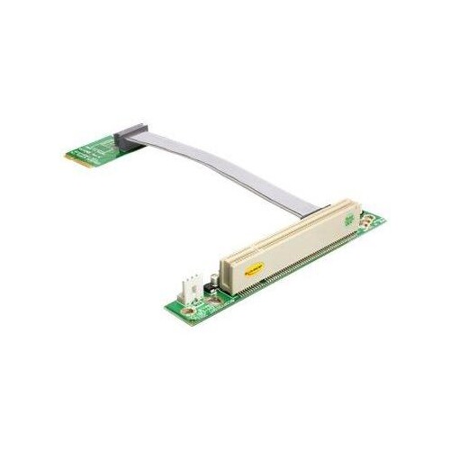 Delock Riser Card Mini PCI Express > PCI 32 Bit / 5 V left insertion Produktbild Front View L