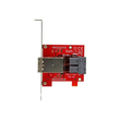 StarTech.com Mini-SAS Adapter - Dual SFF-8643 auf SFF-8644 - Voll und Low-Profile Slotblech - 12Gbit Produktbild Additional View 2 S