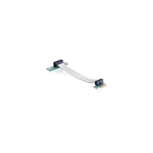 Delock Riser Card PCI Express x1 with Flexible Cable Produktbild Front View L