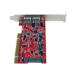 StarTech.com 2 Port USB 3.0 SuperSpeed PCI Schnittstellenkarte mit SATA-Stromanschluss Produktbild Additional View 3 S