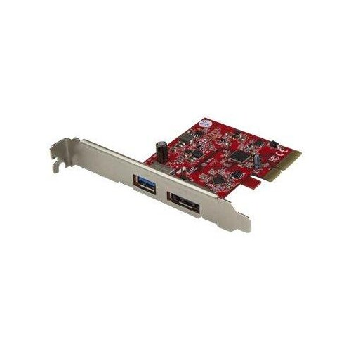 StarTech.com 2 Port USB 3.1 (10Gbit/s) und eSATA PCIe Karte Produktbild