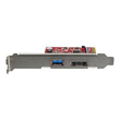 StarTech.com 2 Port USB 3.1 (10Gbit/s) und eSATA PCIe Karte Produktbild Additional View 3 S