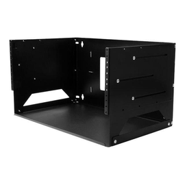 StarTech.com Wandmontage Server Rack mit Fachboden - 4HE - Anpassbar von 30,5 cm - 45,7cm - Rack (Wa Produktbild